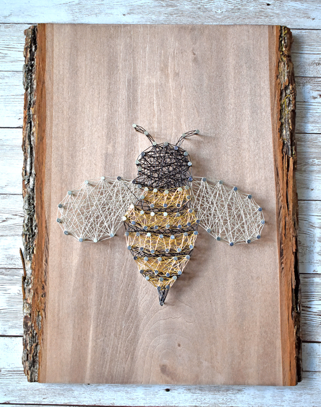 Beadalon Bee Wire String Art